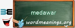 WordMeaning blackboard for medawar
